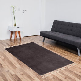 Conceptum Alfombrilla de Baño Antracita 100 x 200 cm